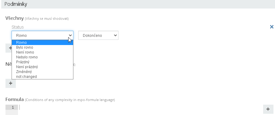 Konfigurácia workflows