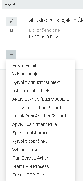 Akcie workflows